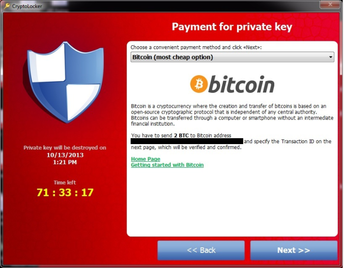 cryptolocker ransomware