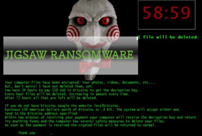 Jigsaw ransomware