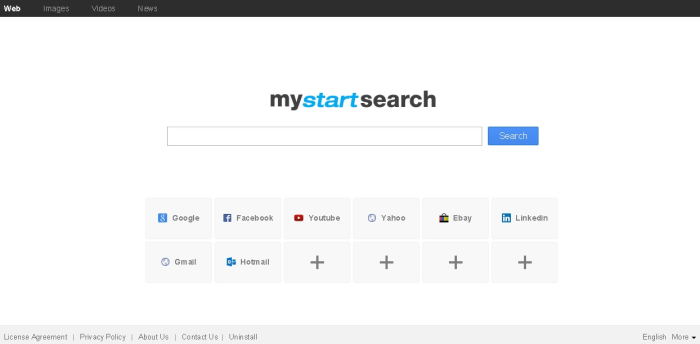 Mystartsearch.com page