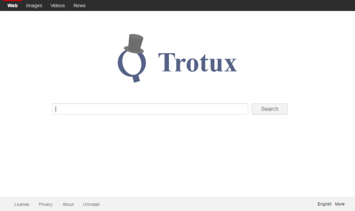 Trotux.com page