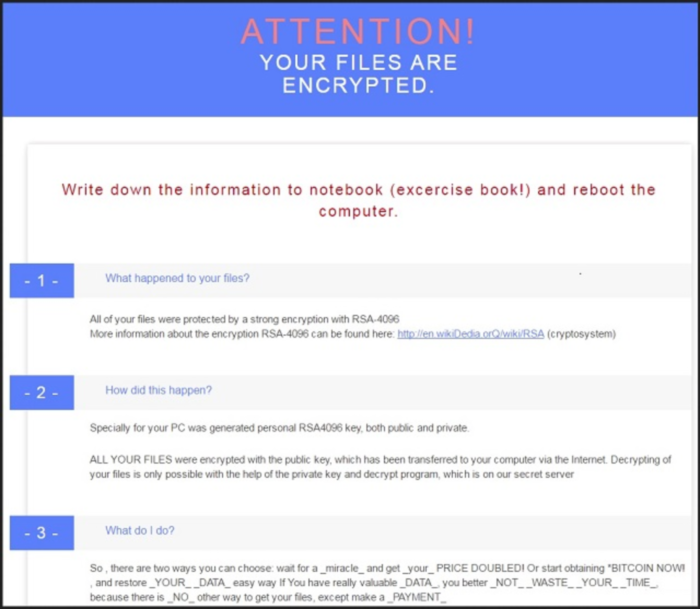 Microsoft Decryptor ransomware