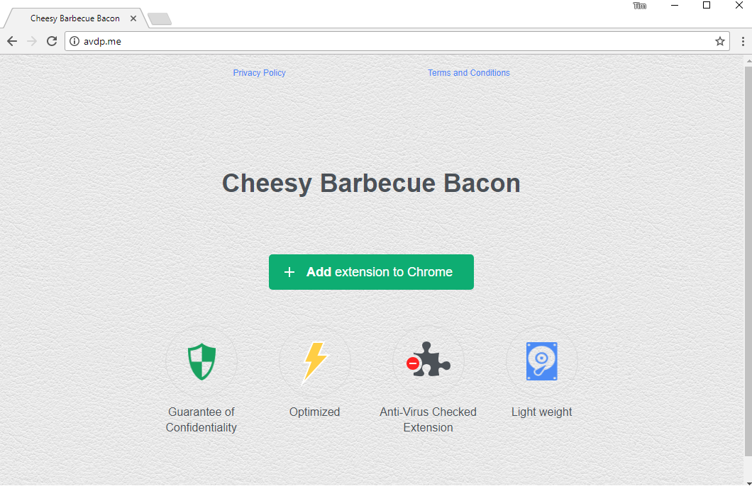 Cheesy Barbecue Bacon