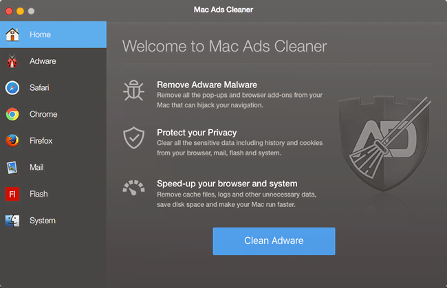 remove Mac Ads Cleaner