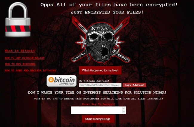 NinjaLoc ransomware