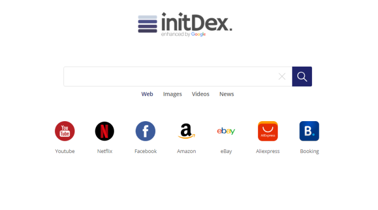Initdex.com page