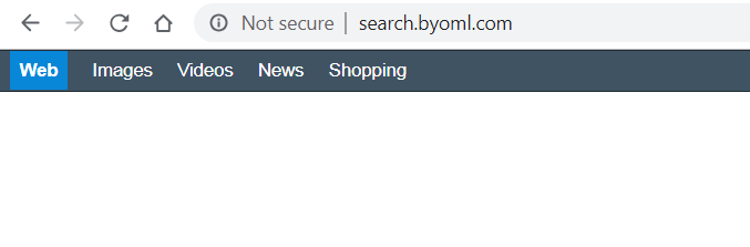 Search.byoml.com page