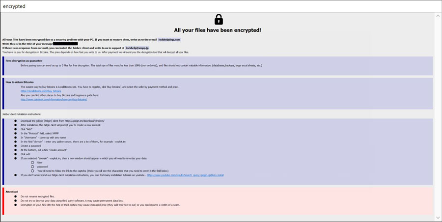 Adame ransomware