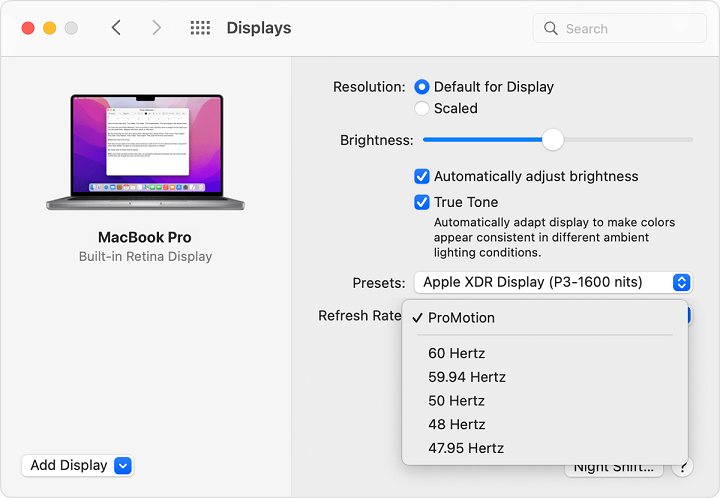 second display not working monterey 12.4